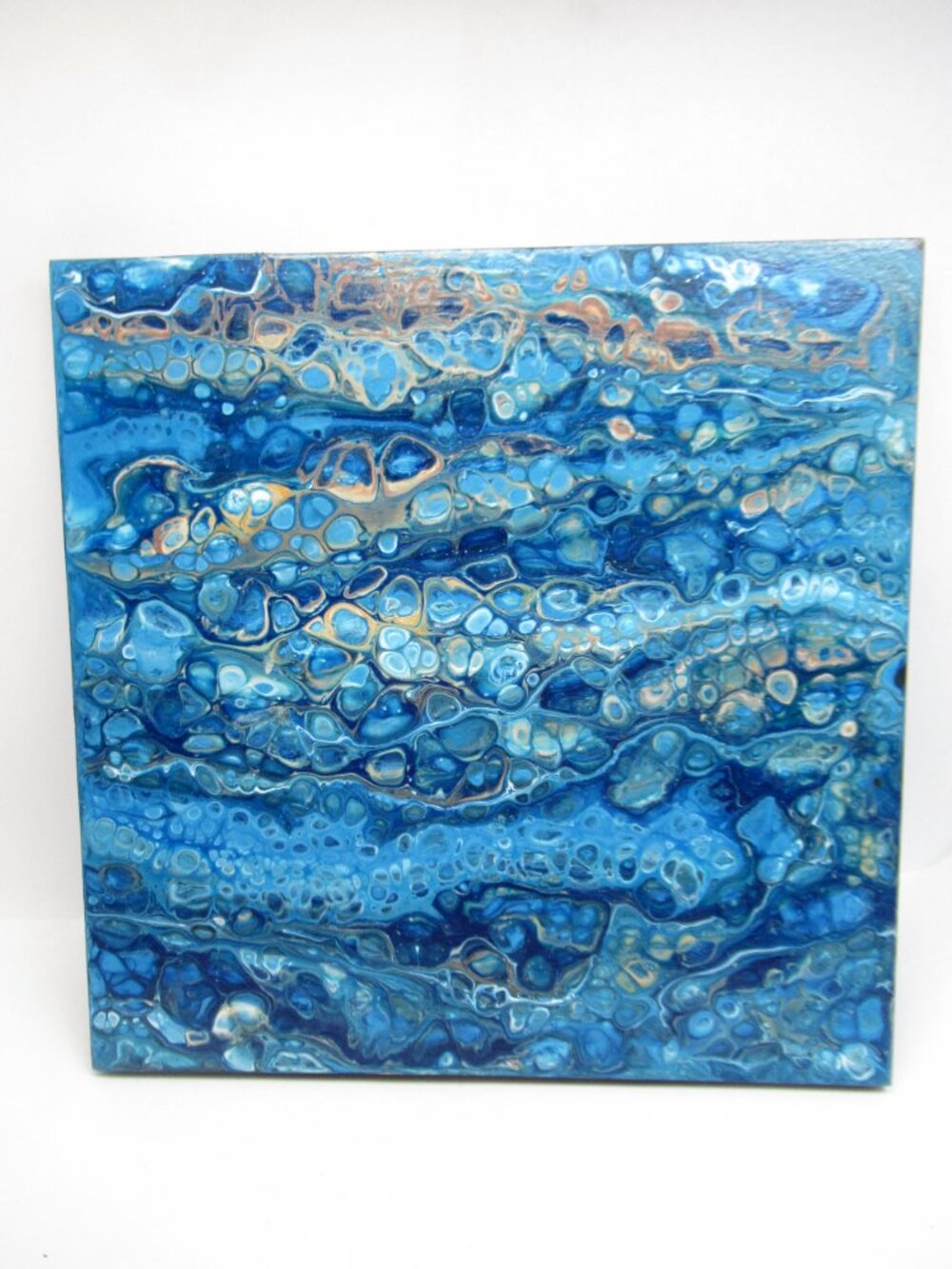 Blue Flow art panel - Picture 5 of 10